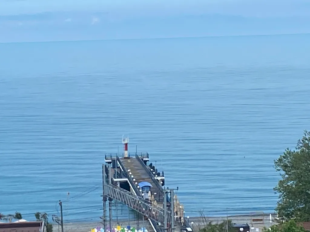 Видовая, уютная студия на первой береговой линии Море на ладони