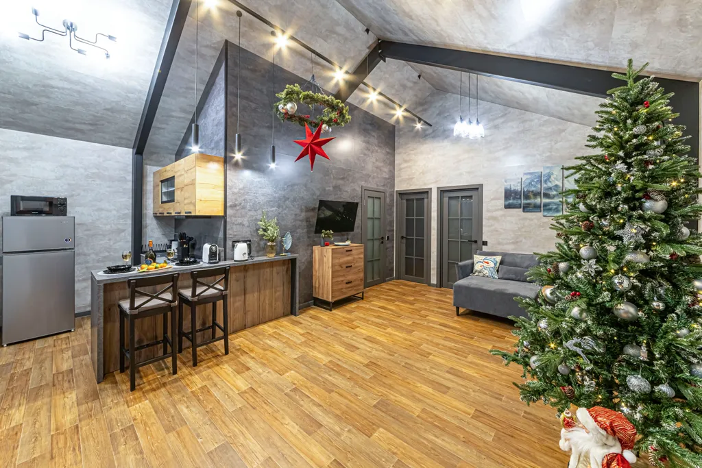 Коттедж Дом с сауной с двумя спальнями — Иннолово