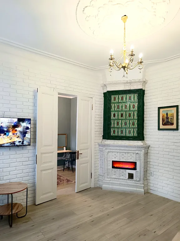 Квартира Квартира с камином в центре города — Краснодар