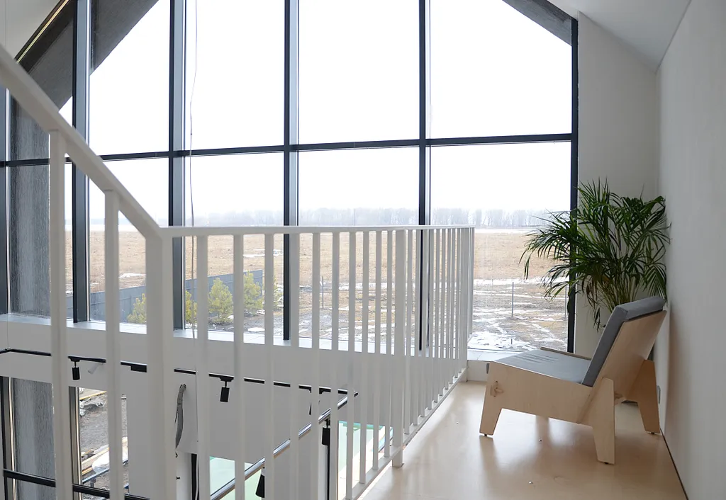 Барнхаус с бассейном и видом на реку