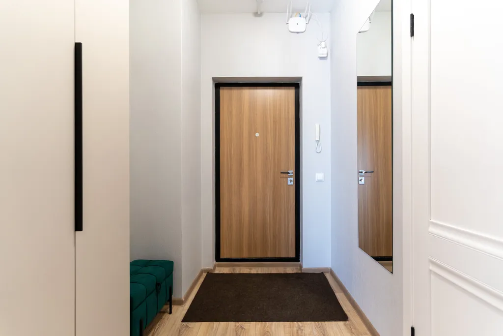 Квартира Квартира Нежная евродвушка в мятных тонах — Екатеринбург