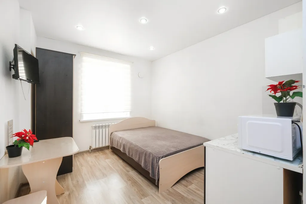 Квартира Уютная студия на 2 человек с бесконтактным заселением — Новосибирск