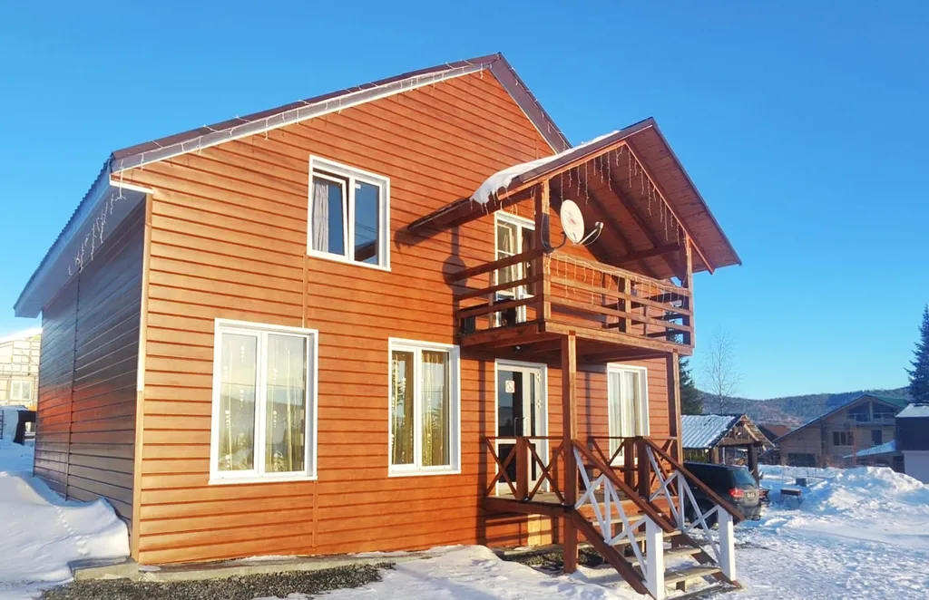 Коттедж Вместительный и уютный номер (весь первый этаж) — Шерегеш