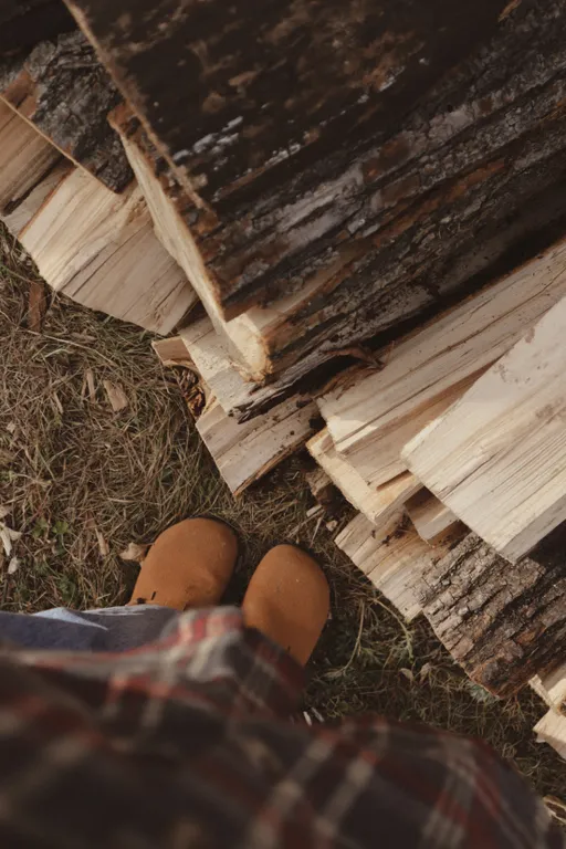 Большой дом с душой у соснового леса