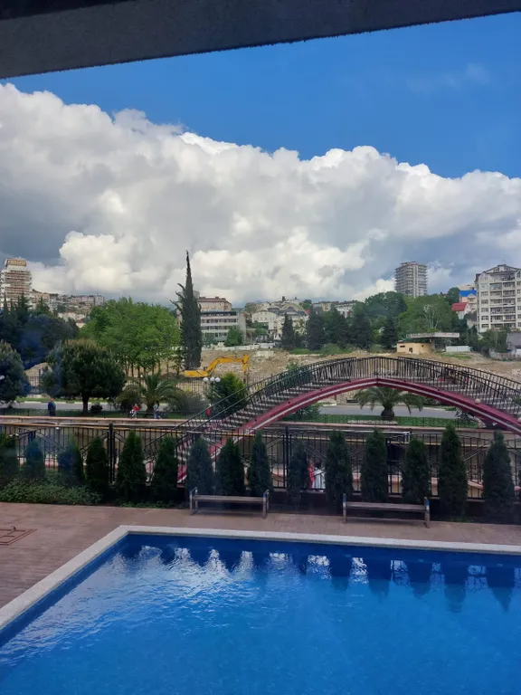 Квартира Квартира Уютная картира с бассейном во дворе — Сочи