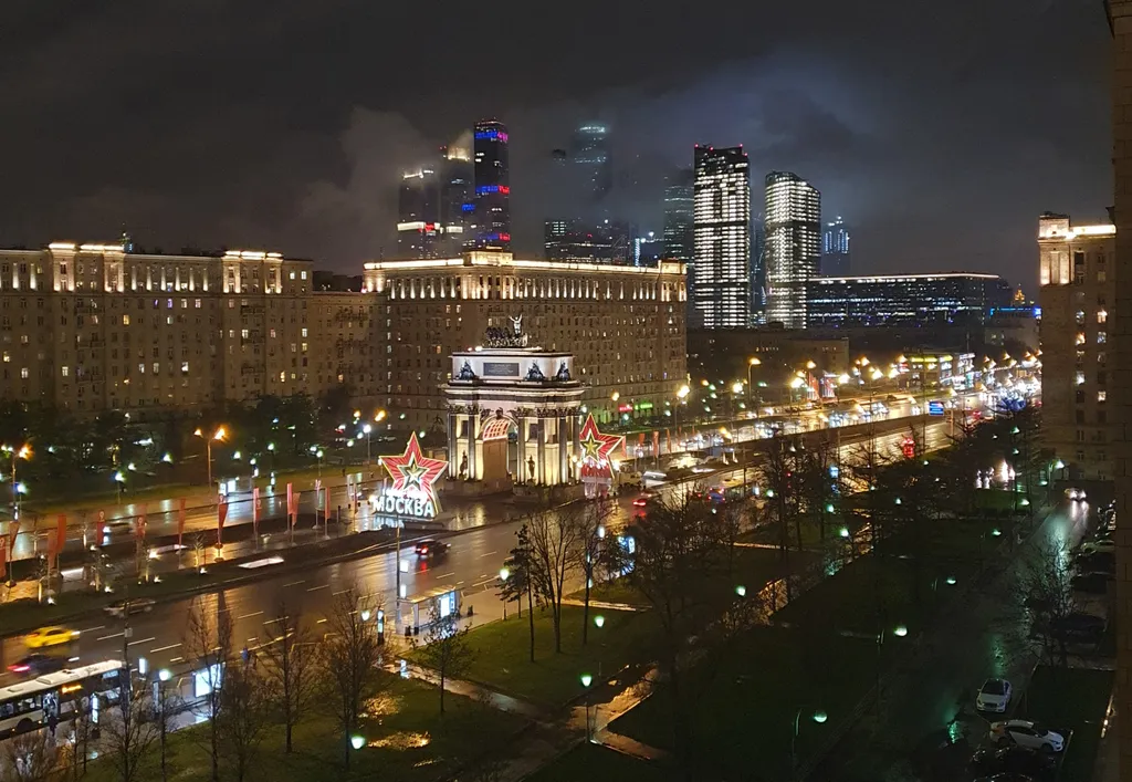 Квартира Квартира с потрясающим видом на Москва-сити, метро у подъезда — Москва