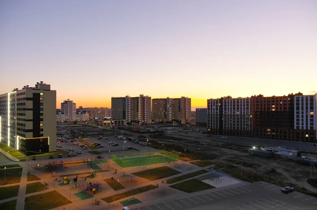 Однокомнатная квартира с шикарными закатами