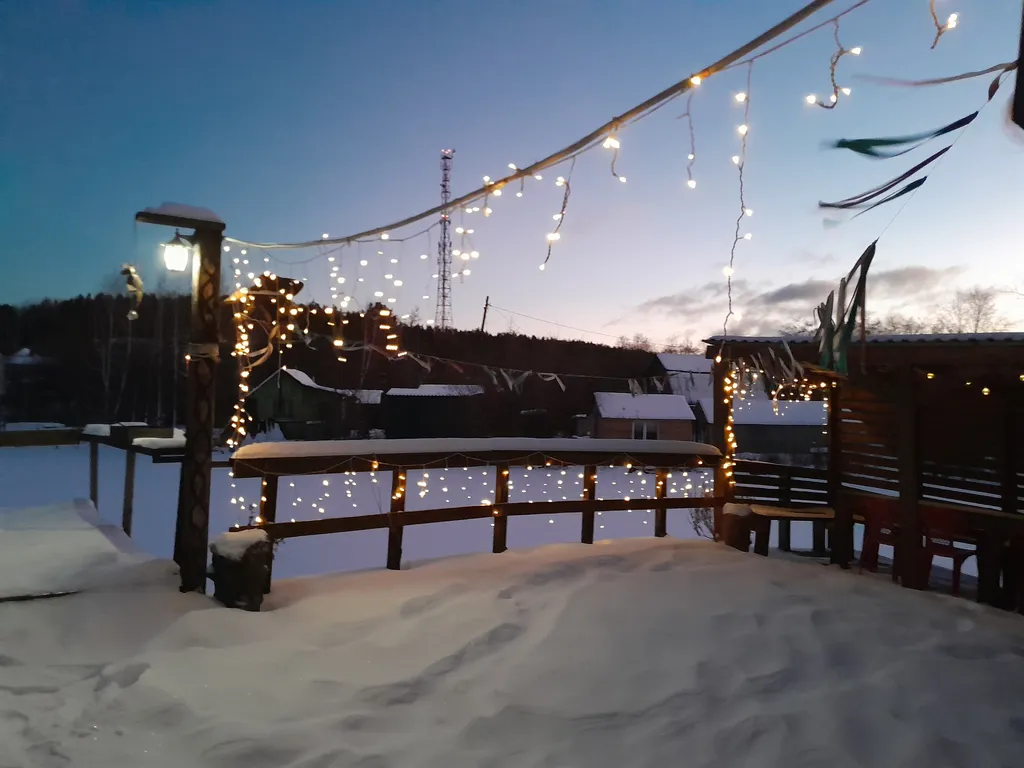 Дом на реке шале Венеция с чаном и вместительной банькой