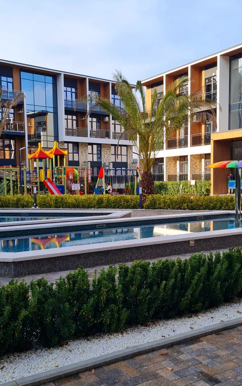 Апартаменты у моря с теплым бассейном