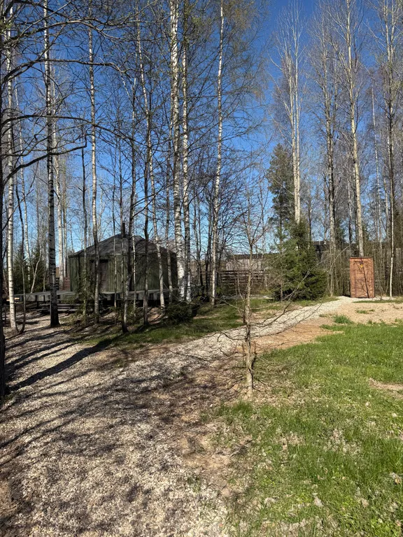 Дом и юрта на Валдае