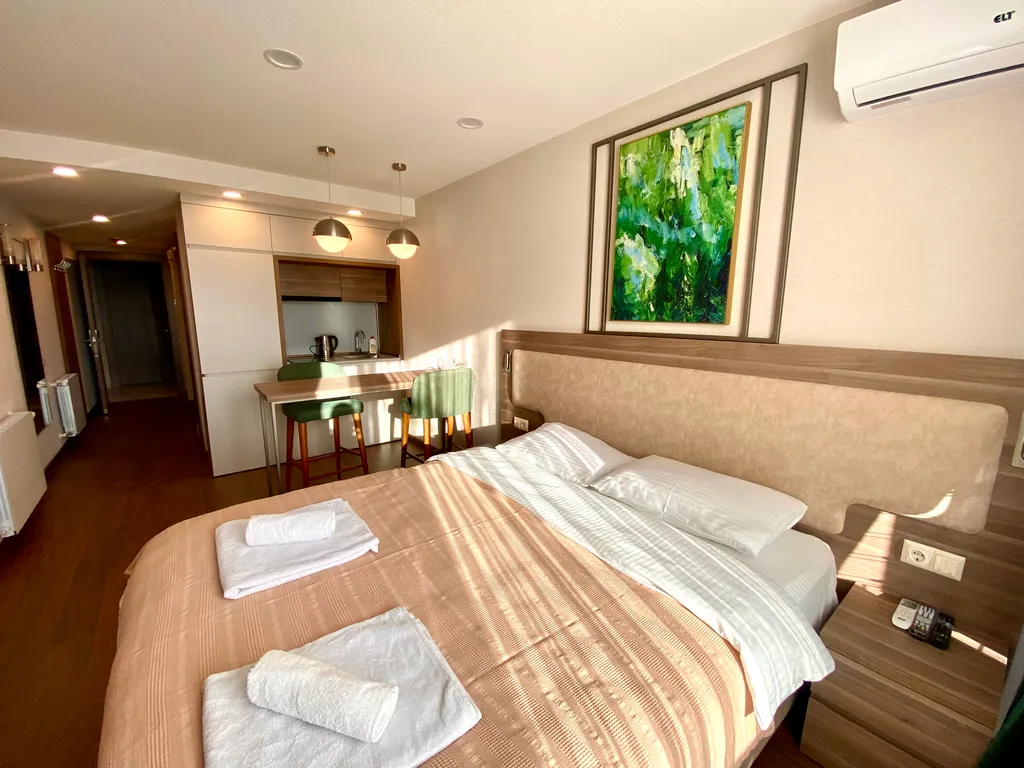 Квартира Студия у моря с видом на горы и посадочную полосу — аренда посуточно в Батуми