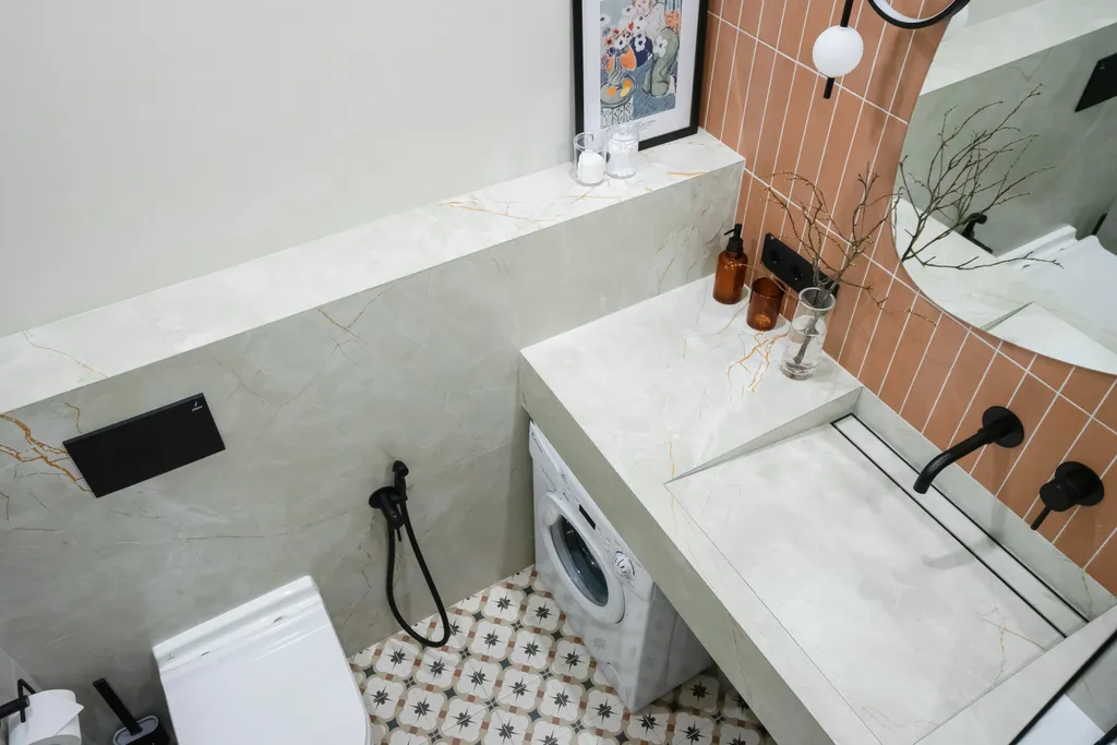 Квартира Квартира Дизайнерская студия Ривьера с балконом и ванной — Калининград