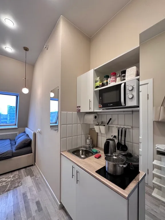 Квартира Квартира Уютная студия — Санкт-Петербург