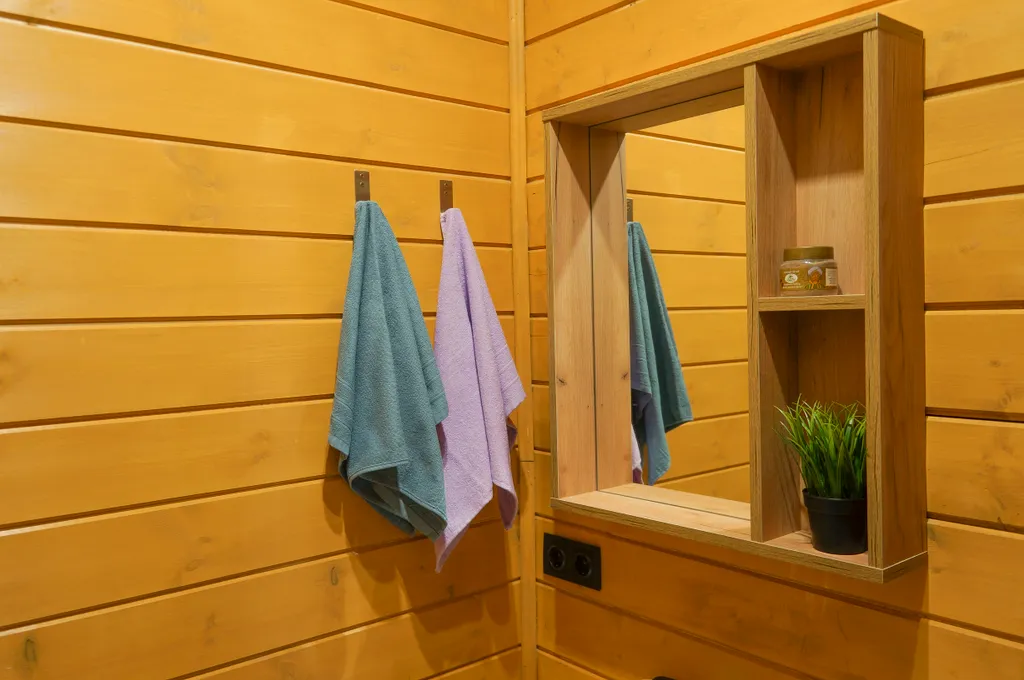 Дом с тёплым бассейном в сосновом лесу