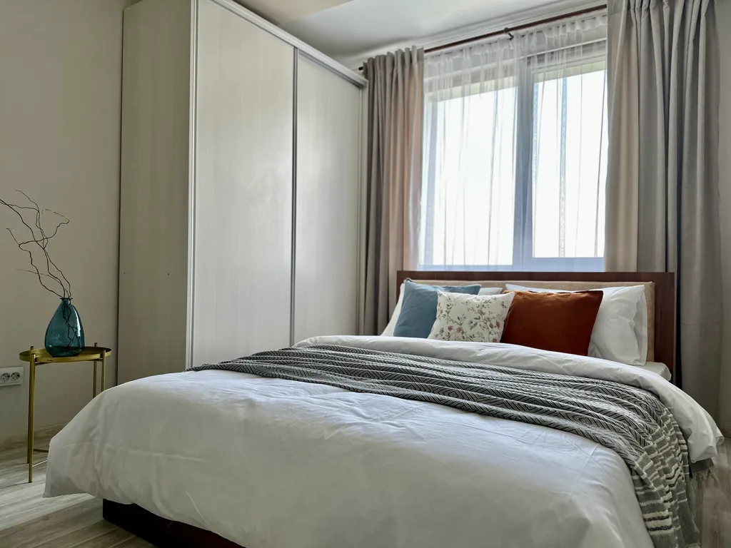 Студия Оазис с видом на Коктобе