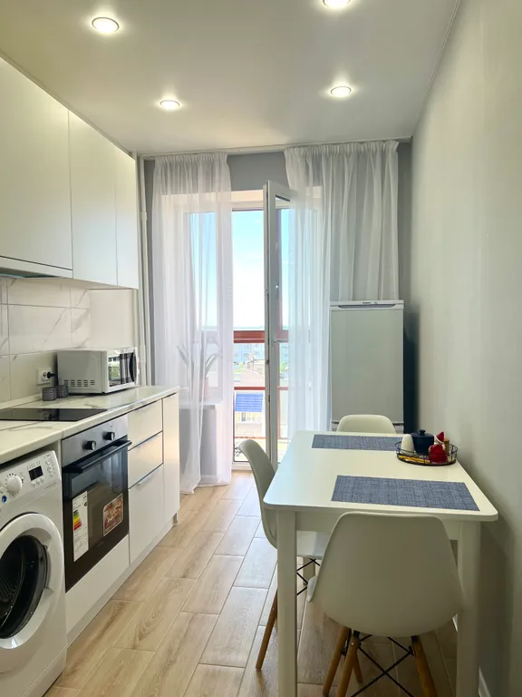 уютная квартира в новом доме.