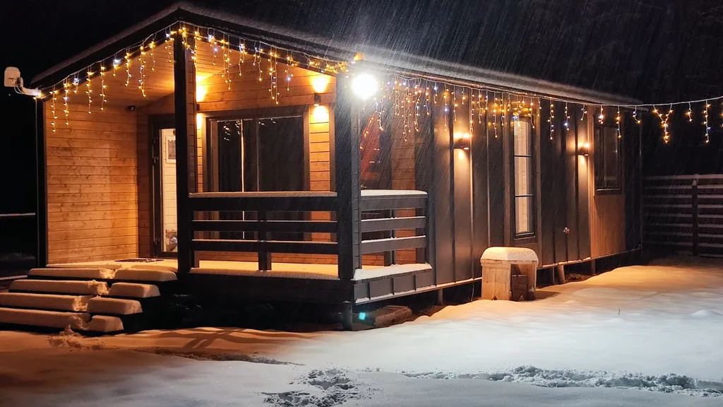 Уютный дом с баней