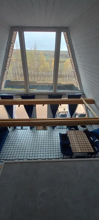 Коттедж Новый большой А-фрейм с видом на лес — Казань