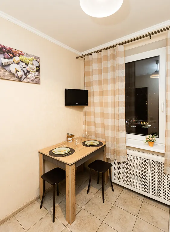 Просторная двухкомнатная квартира с большим балконом