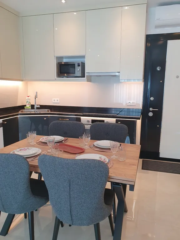 Премиум квартира с видом на море в Махмутлар