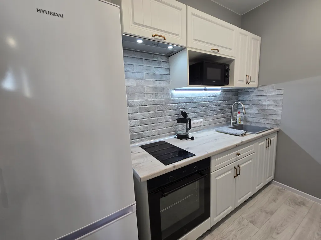 Новая квартира с выделенной спальней