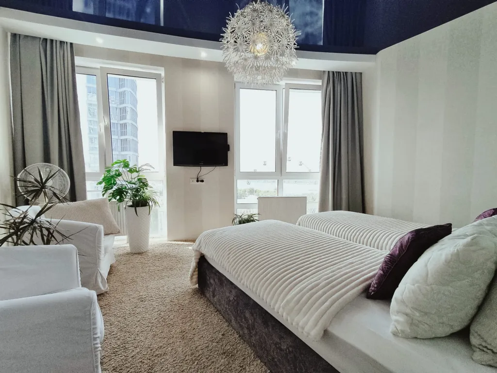 Квартира с панорамным видом на Волгу