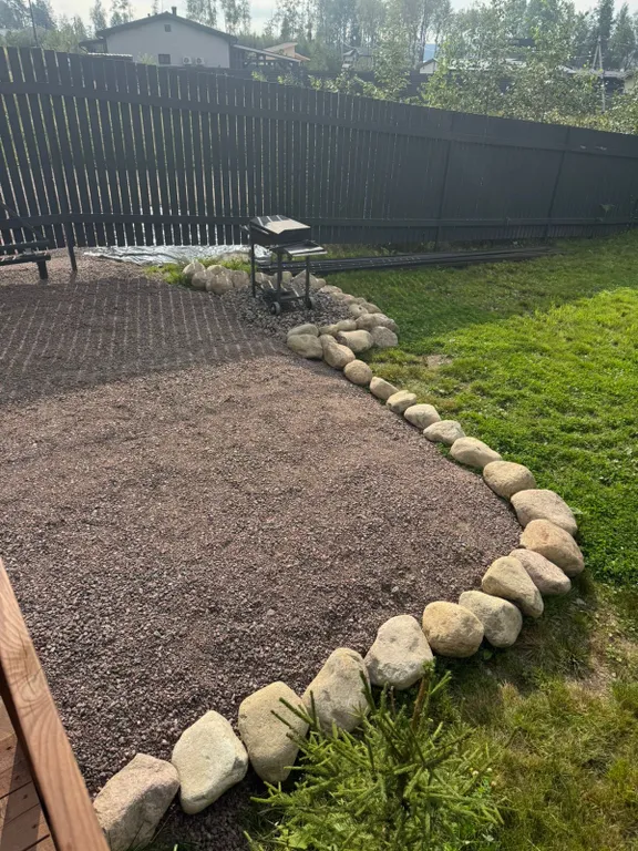 Новый современный дом с просторной кухней-гостиной