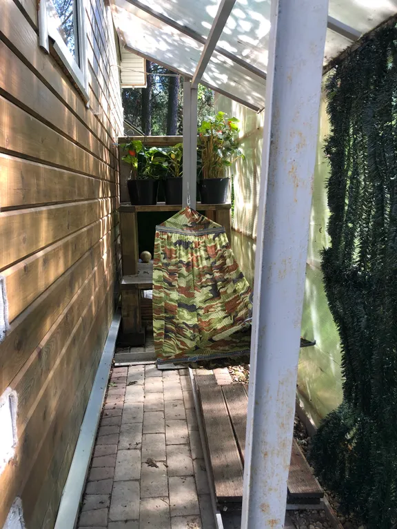 ТеремОК, дизайн сказки с финской сауной и мангал-олень