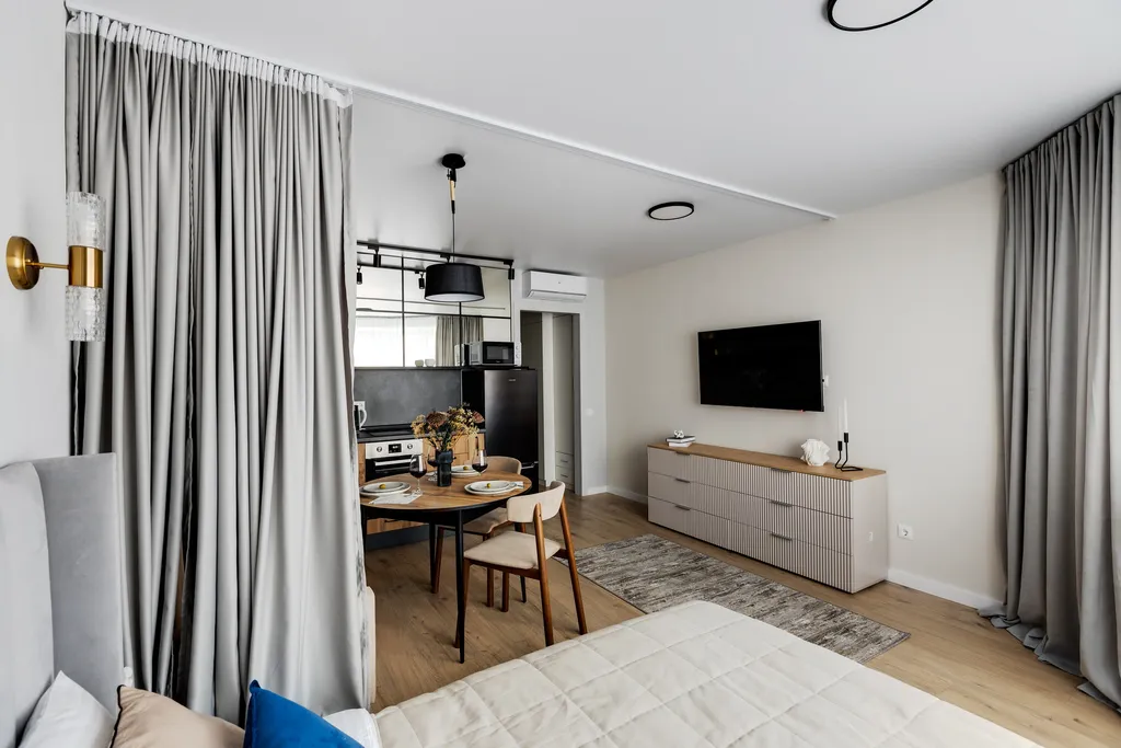 Уютная дизайнерская студия