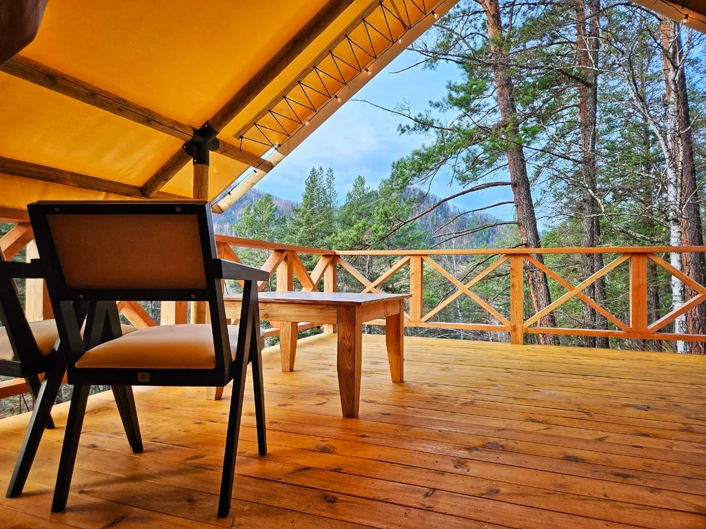 Коттедж Тёплый сафари-тент с видом на горы — аренда посуточно в Элекмонар