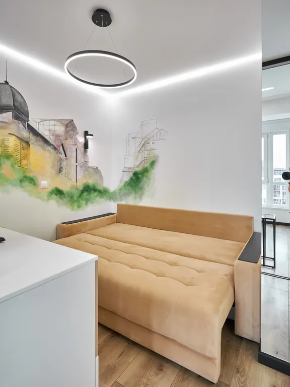 Двухкомнатная квартира на берегу моря