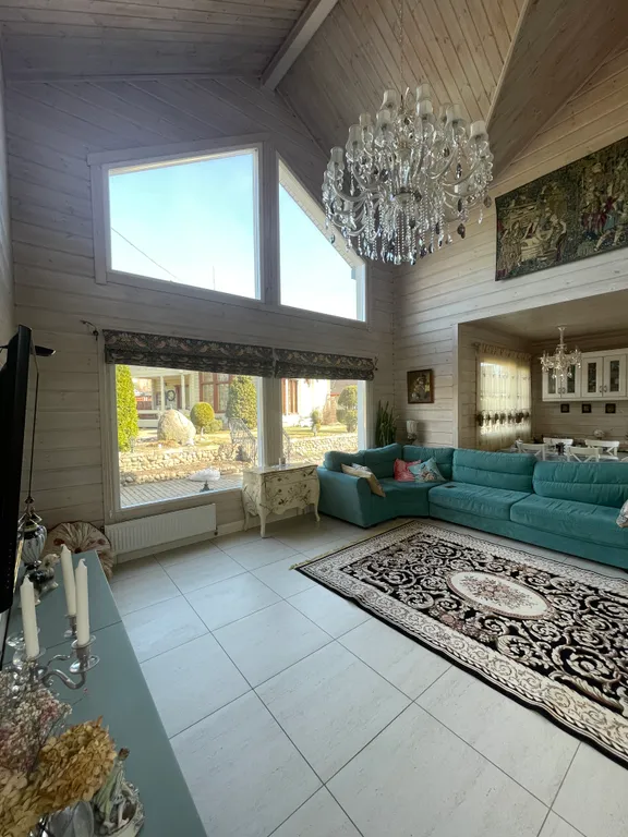 Уютный и комфортный деревянный дом