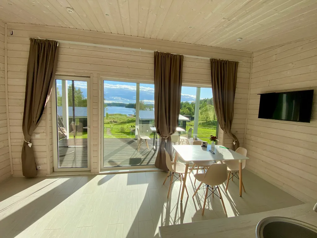 Дом # 3 в карелии с видом на Ладогу