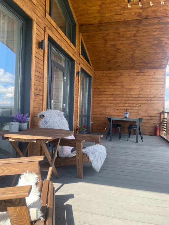 Гостевой домик в стиле барн хаус