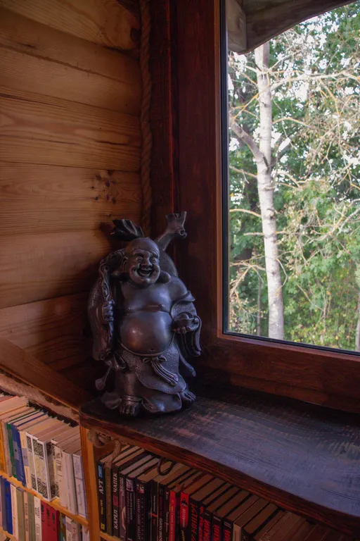 Дом-баня на высоком берегу Березины