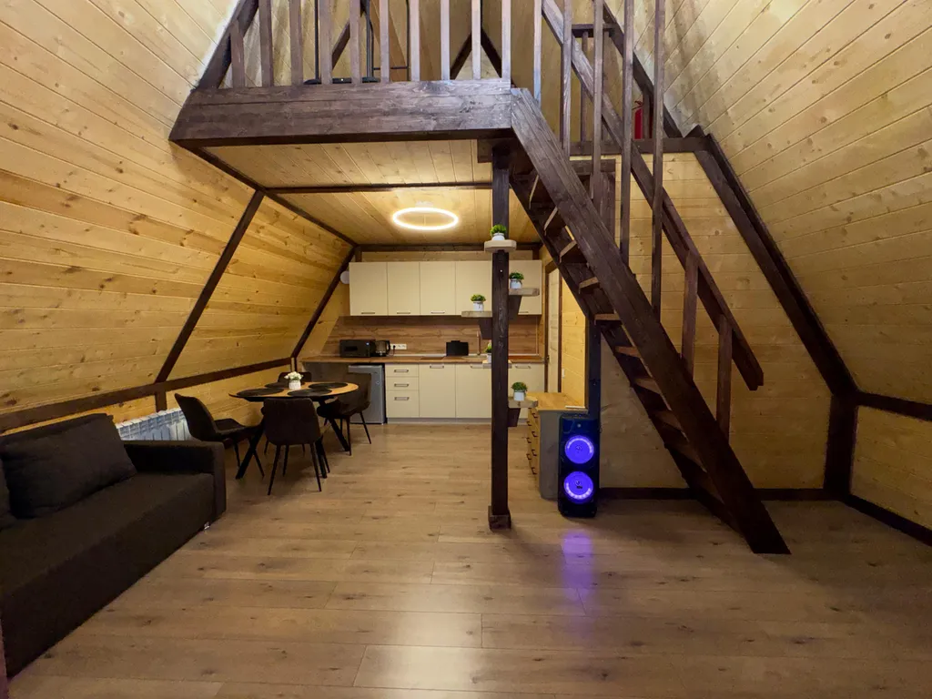 Уютный А-фрейм вдали от городской суеты