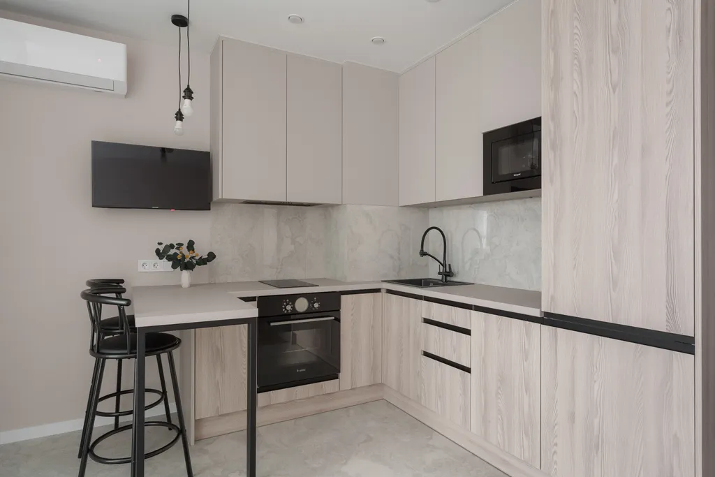 Апартаменты с видом на город в районе Минск мир