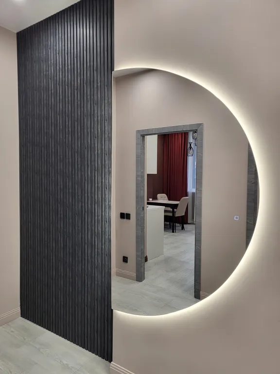 Евродвушка с авторским дизайном, в центре, около Мега парка