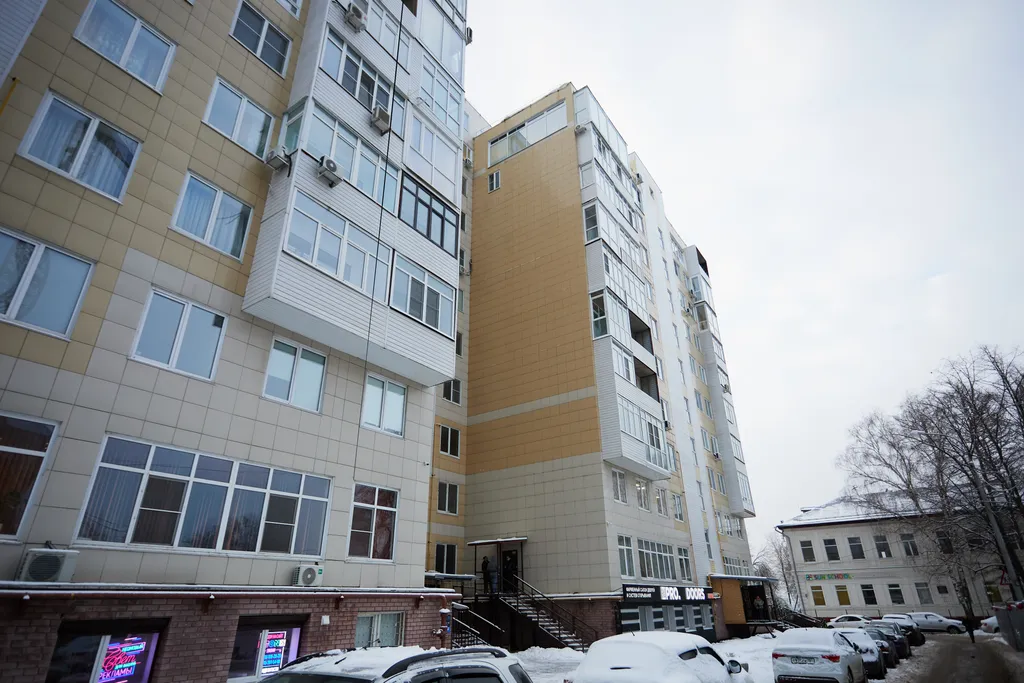 Квартира Квартира Современная студия в центре города и с лучшими видами на город — Нижний Новгород