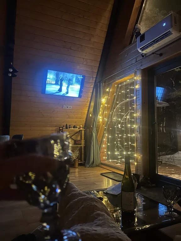 Уютный дом а-фрейм