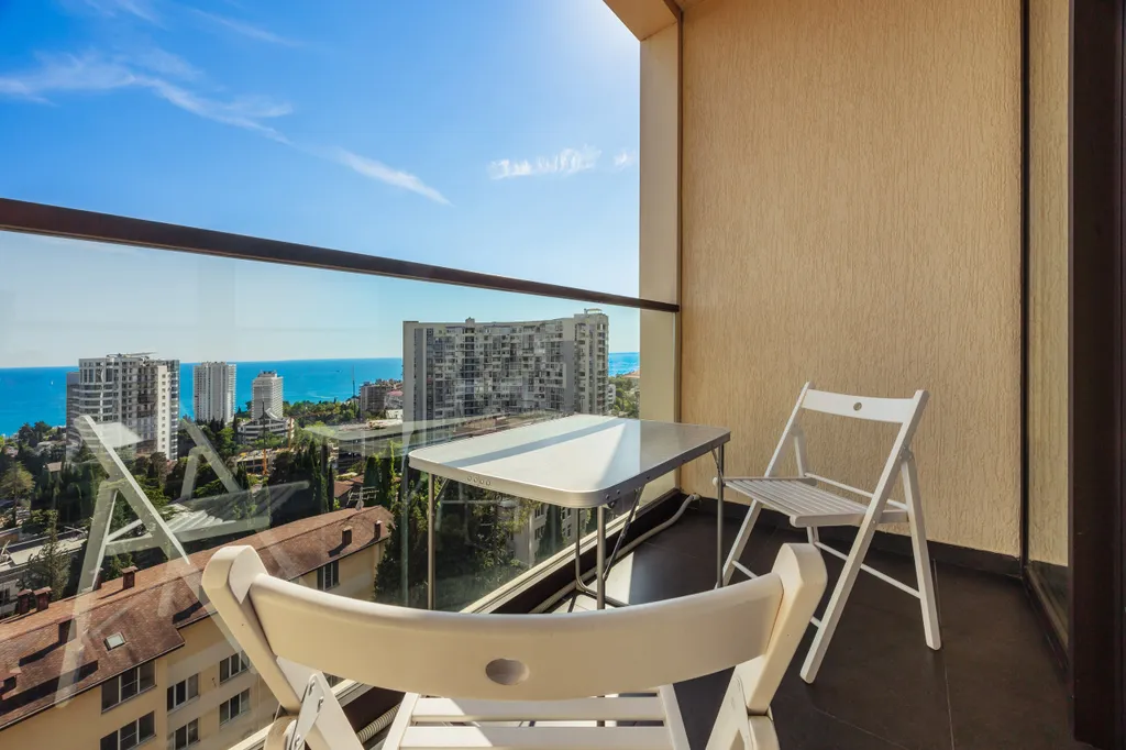 Квартира Квартира Студия с видом на море в элитном ЖК — Сочи