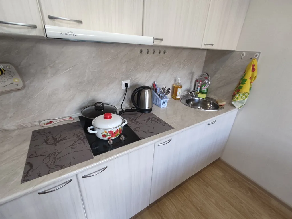 Уютная квартира-студия на самом берегу Черного моря в элитном ЖК