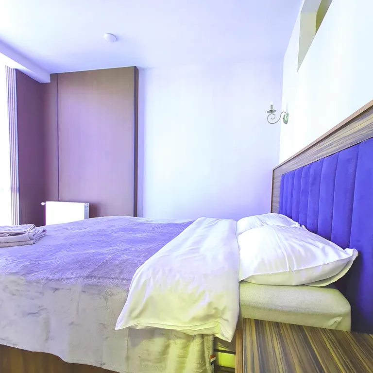 Семейные апартаменты 5, 2 спальни, салон, кухня, вид на море и горы