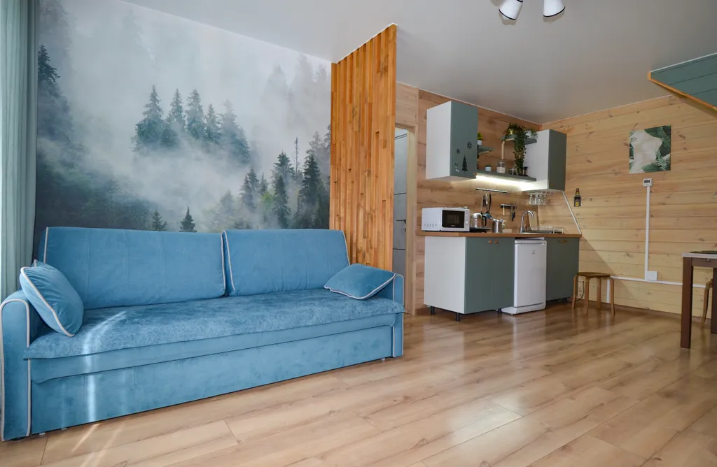 Коттедж Шестиместный домик Лето — Архыз