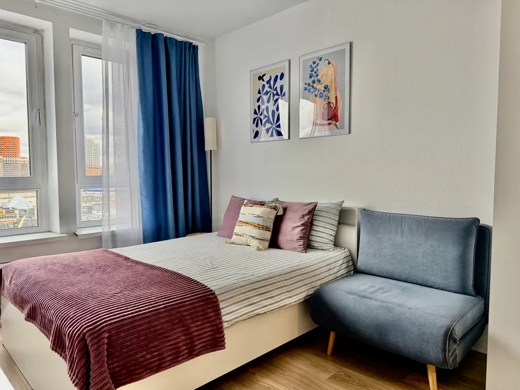 Квартира Тёплая студия у метро Котельники, 1 минута — Котельники