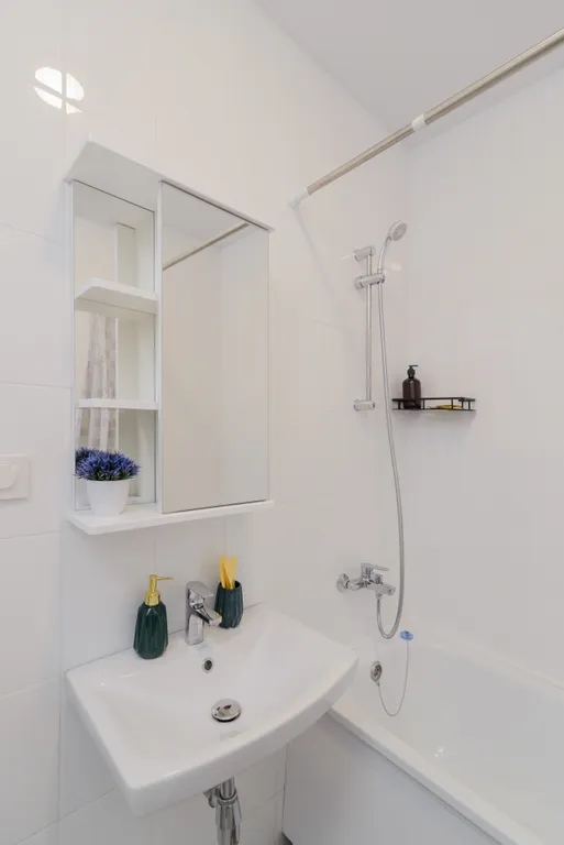 Просторная квартира с балконом