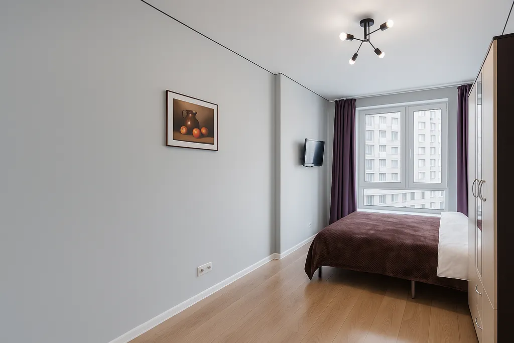 Квартира Квартира Новая студия в 2 минутах от метро Стрешнево — Москва