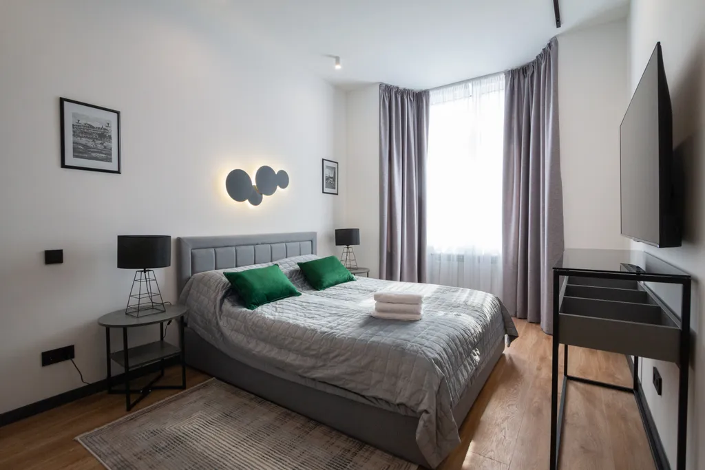 Стильная квартира на первой береговой линии