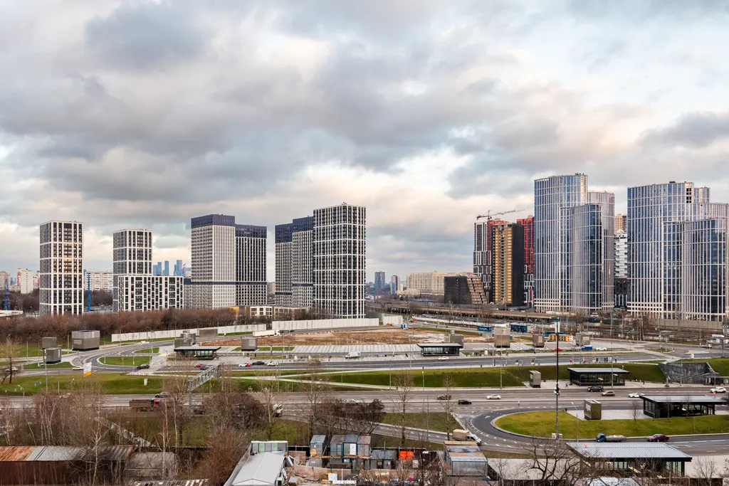 Квартира Стильная Видовая евро-трехкомнатная квартира — Москва