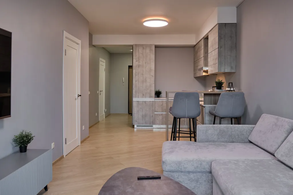 2-х комнатный апартамент с террасой на 3 этаже "Огни Екатеринбурга"